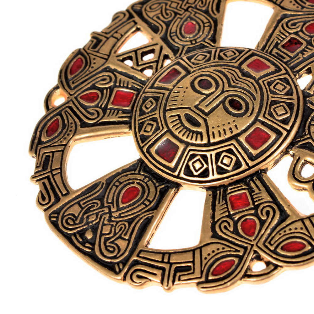 Zierscheibe von Limons - Detail