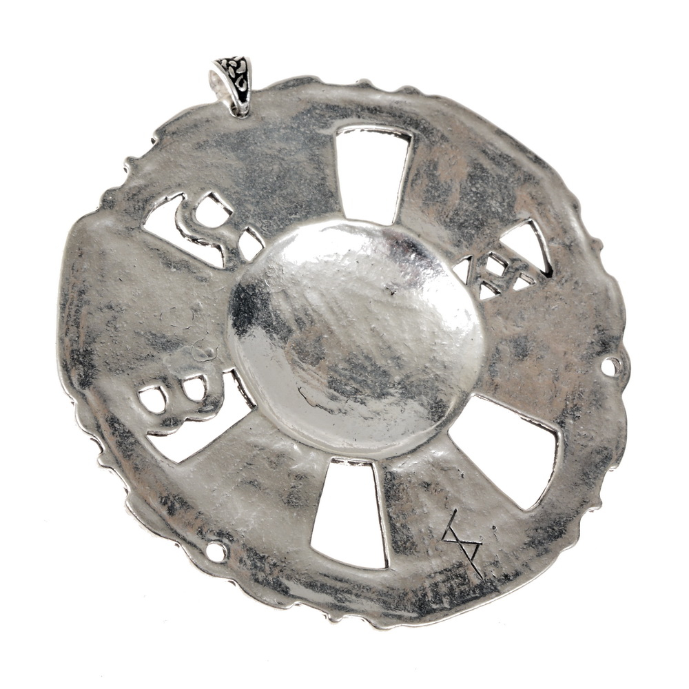 Merowinger-Zierscheibe - Rckseite