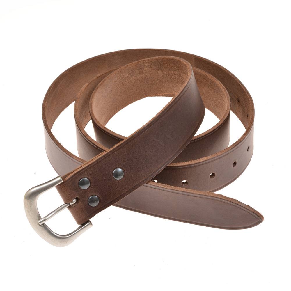 Kreuzritter-G�rtel - braun / silber