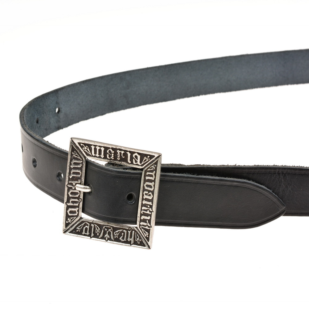 Mittelalter-G�rtel - schwarz / silber