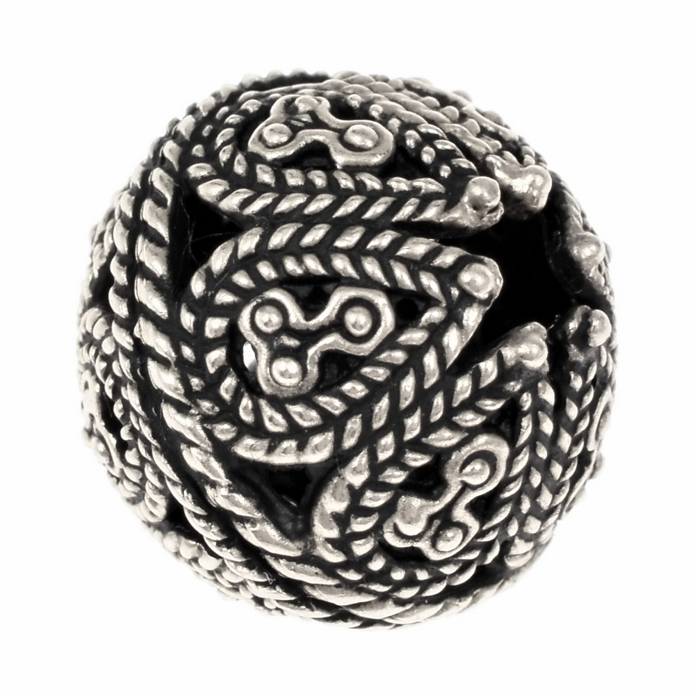 Fr�hmittelalterliche Perle - Silber