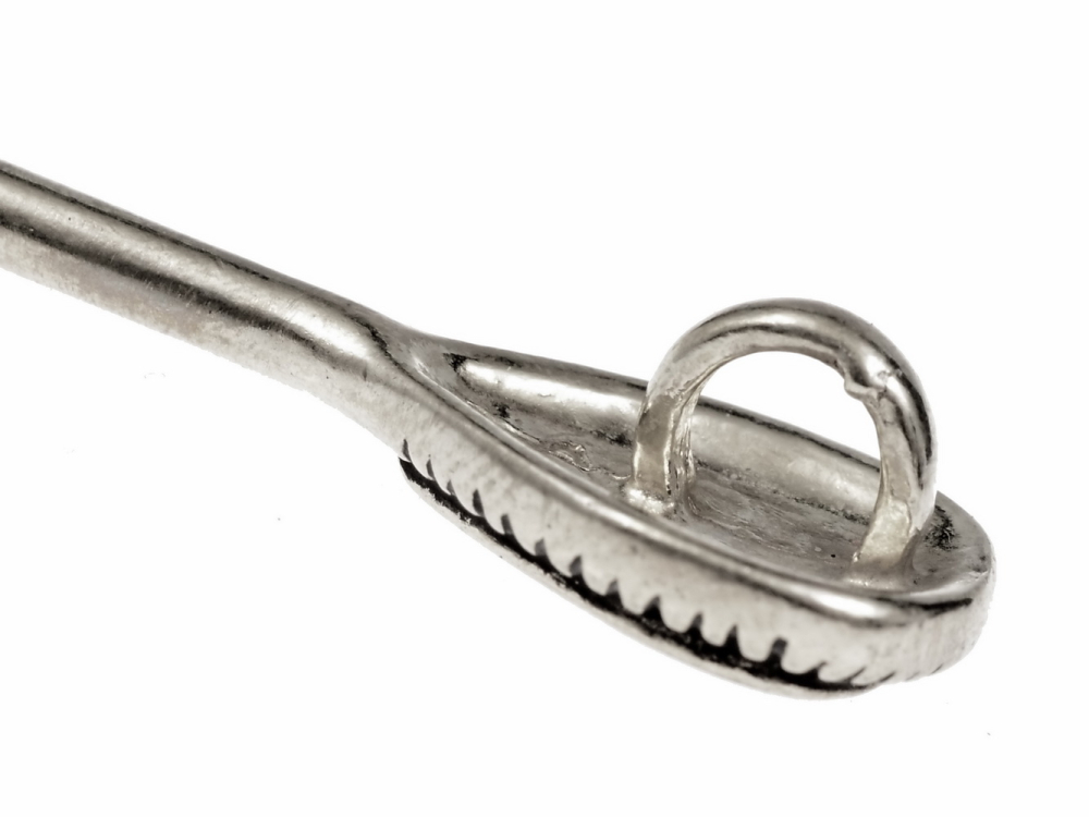 Trumpington pin - backside 