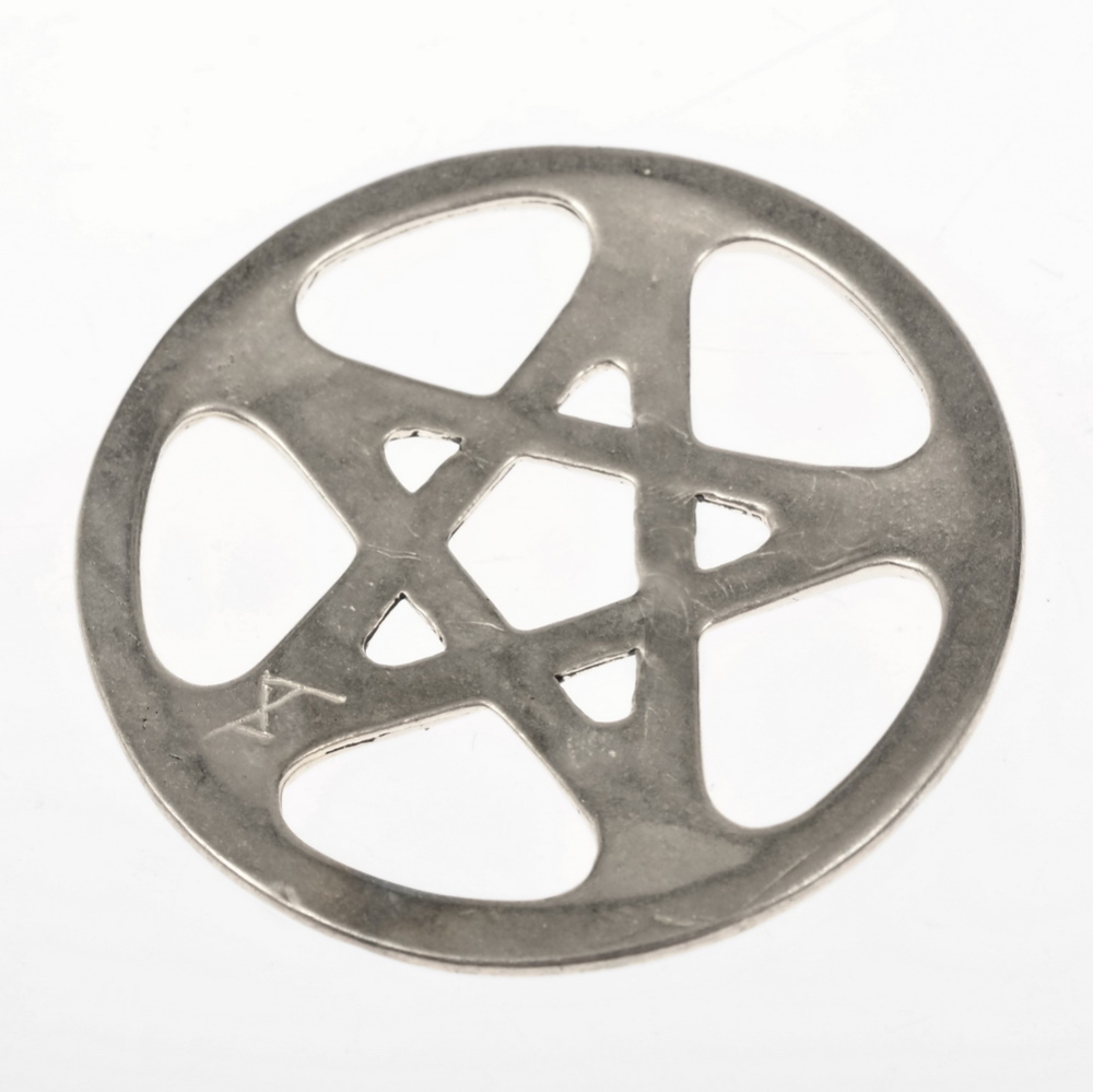 Pentagramm-Anhnger - Rckseite