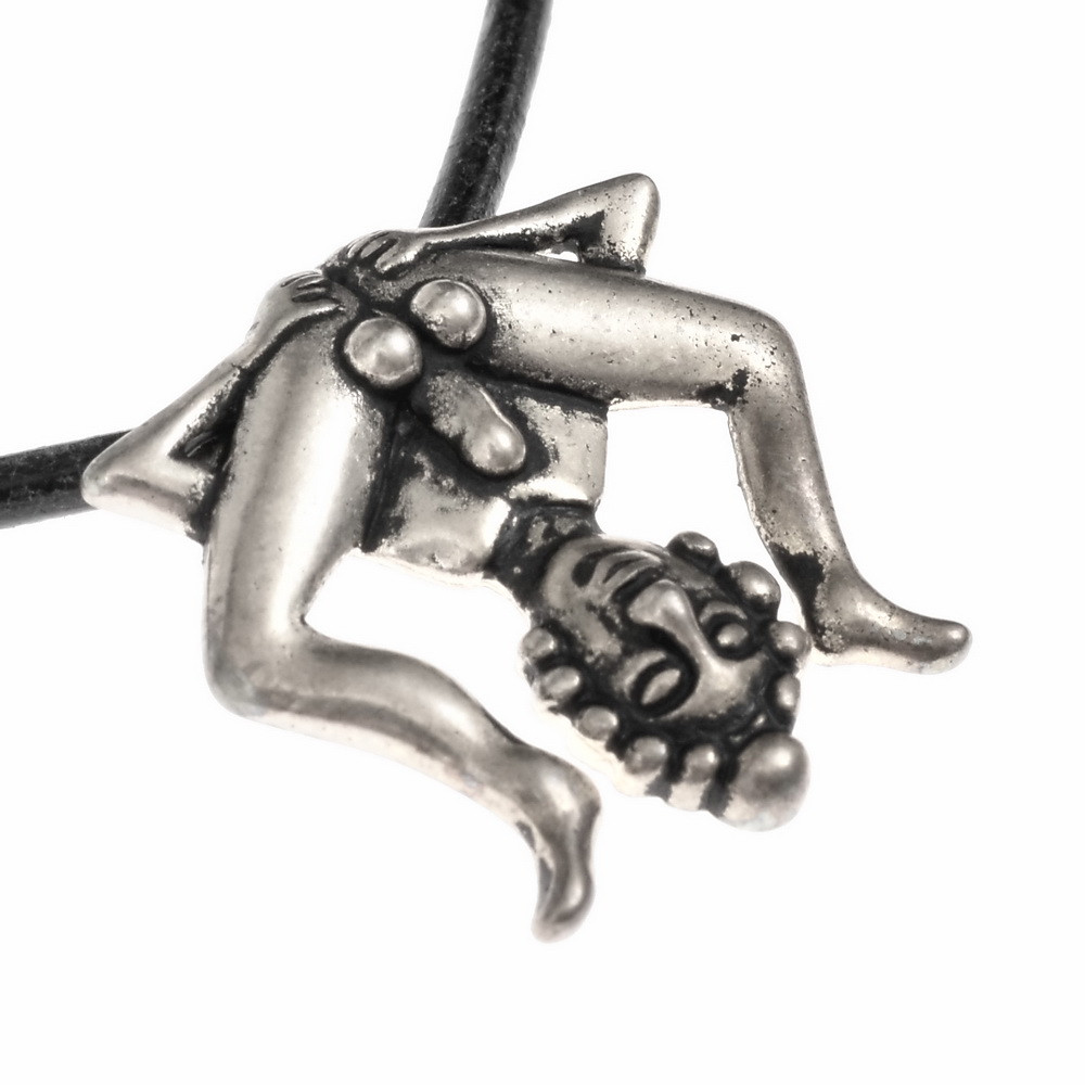 Obscene-erotic pendant - silver