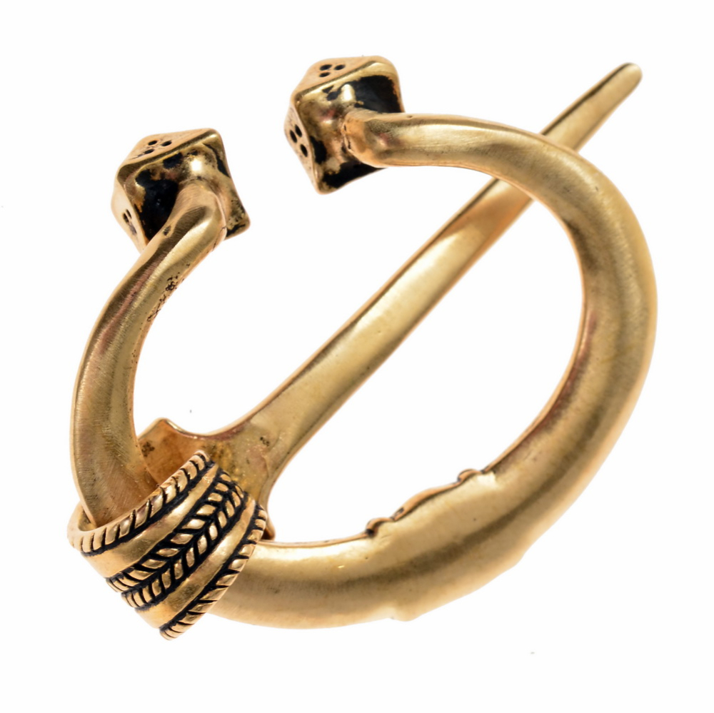 Viking ring brooch - backside