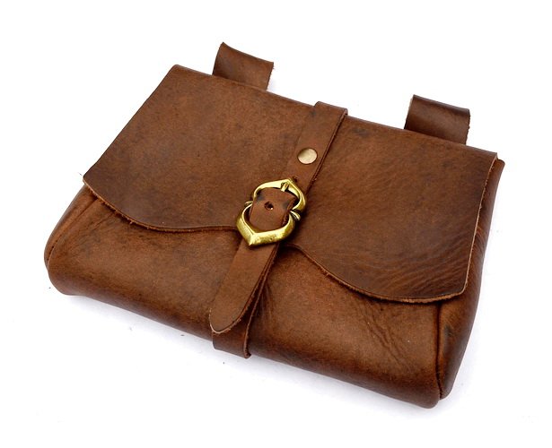 Mittelaltertasche - braun