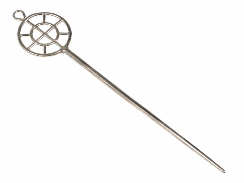 Bronzezeitliche Radnadel - Silber
