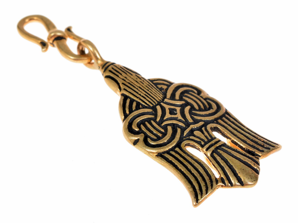 Viking bead distributor raven - bronze