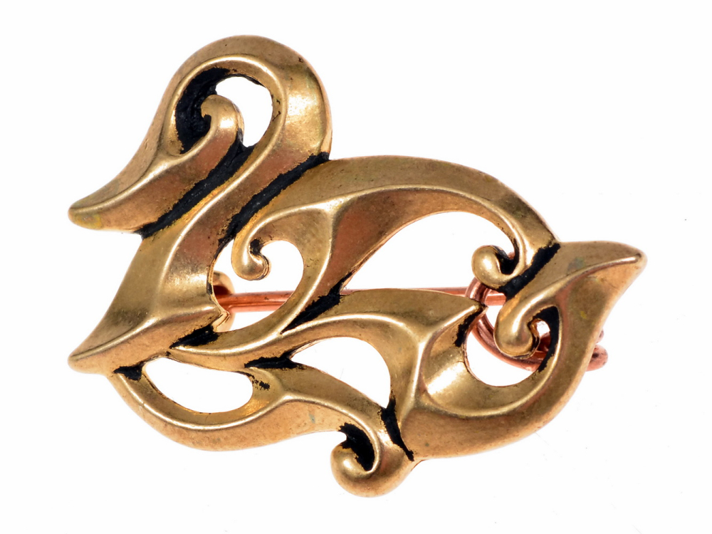 R�mische Enten-Fibel - Bronze