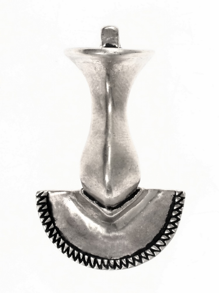 Roman knee fibula - from above