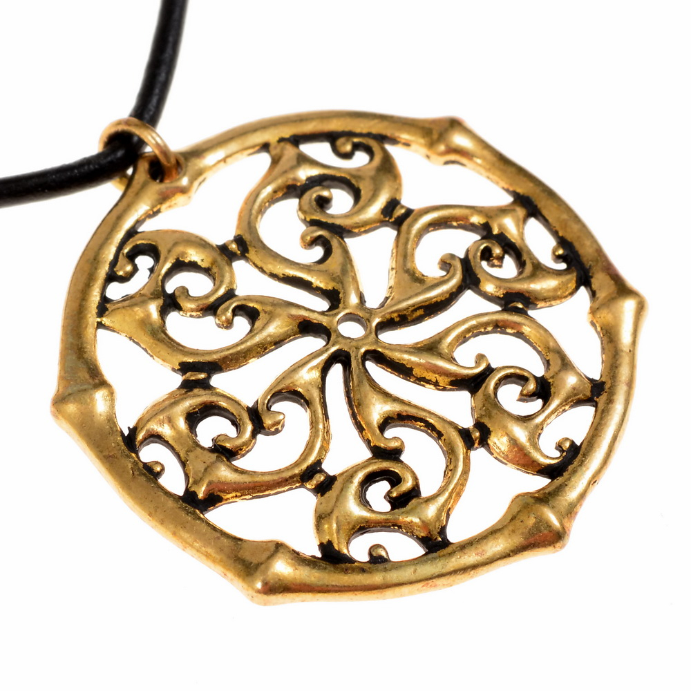 Roman phalera pendant - silver