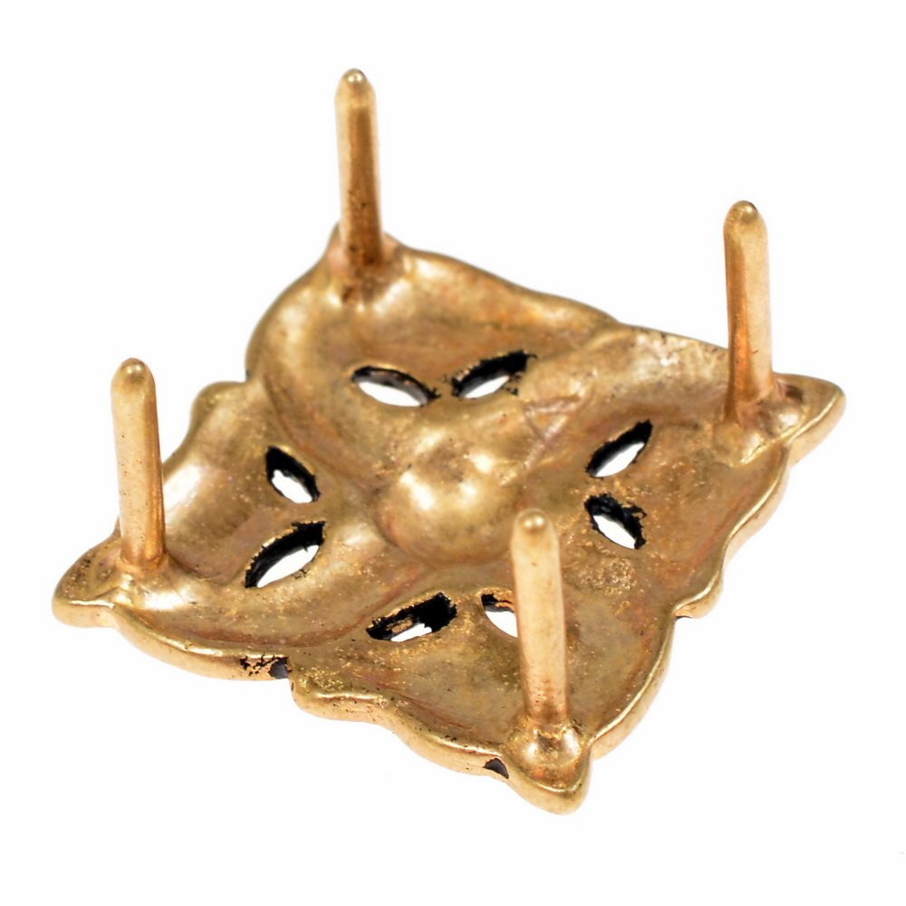 Roman swastika fitting - backside