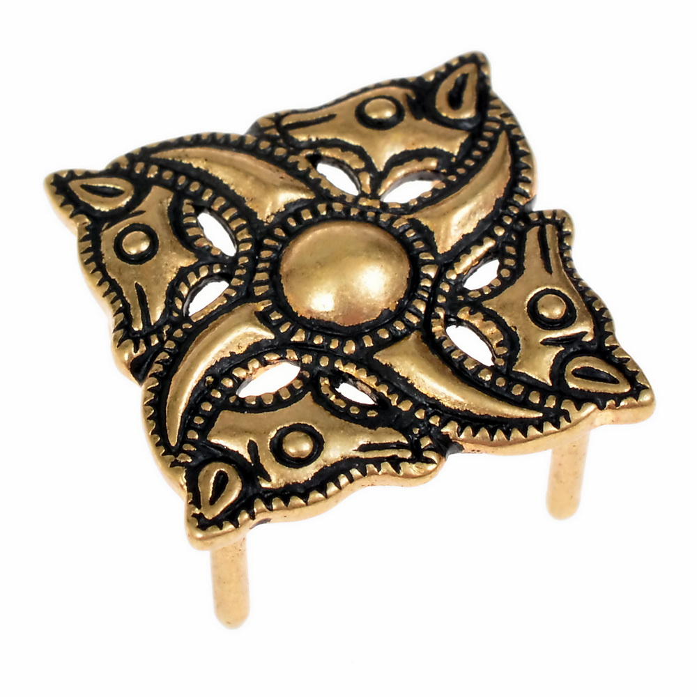 Roman swastika fitting - bronze