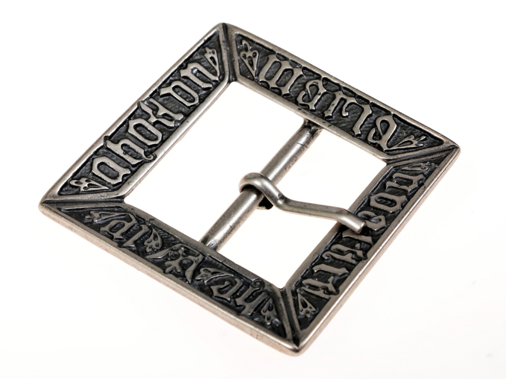 Belt buckle Erik – silver-coloured