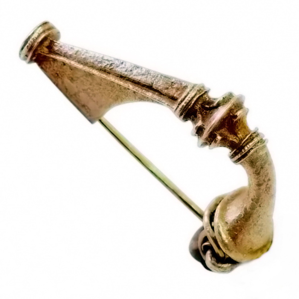 R�mische Trompetenfibel - Bronze