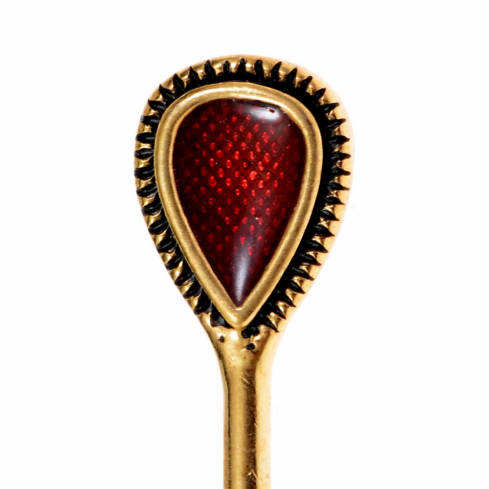 Trumpington pin - detail