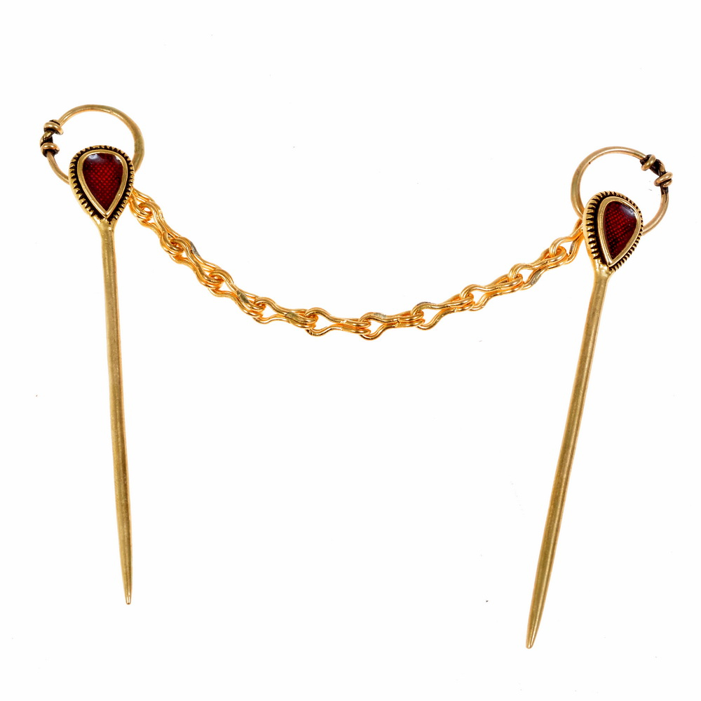 The Trumpington pins - replica