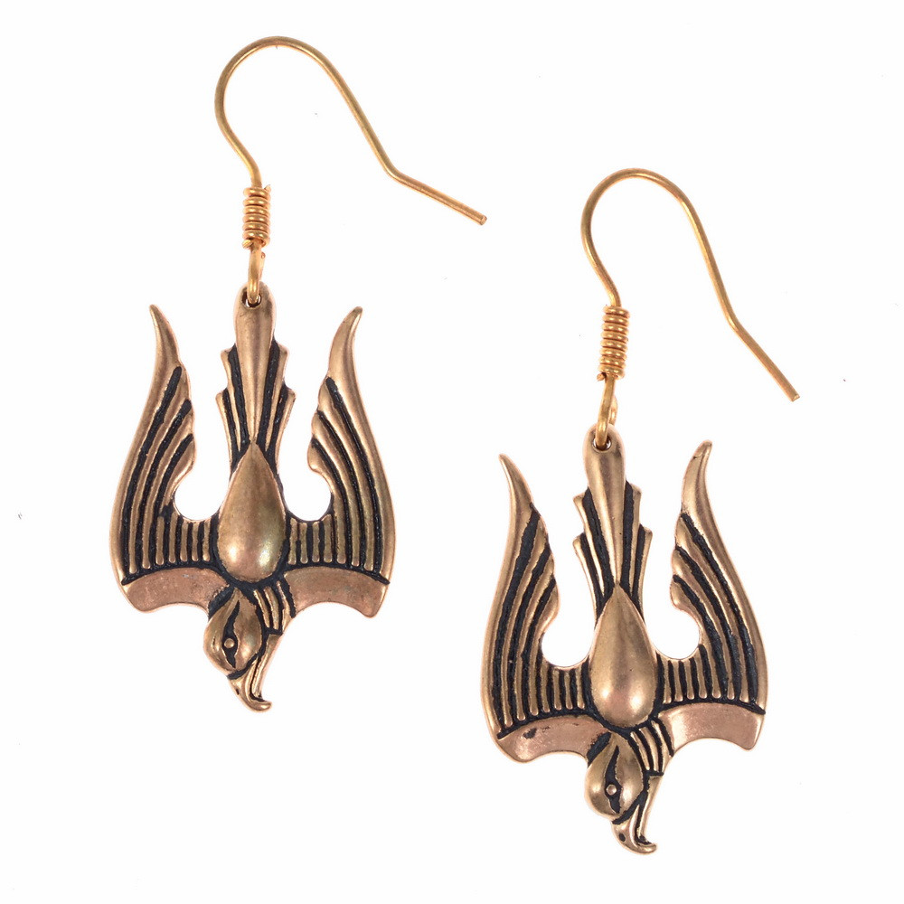 Falcon-Earrings - pair