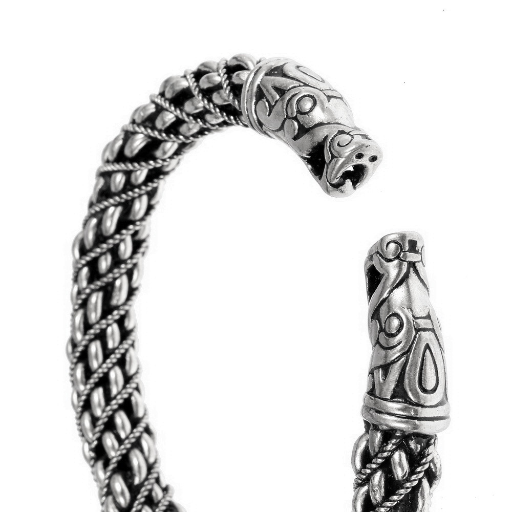 Viking arm ring - dragon heads