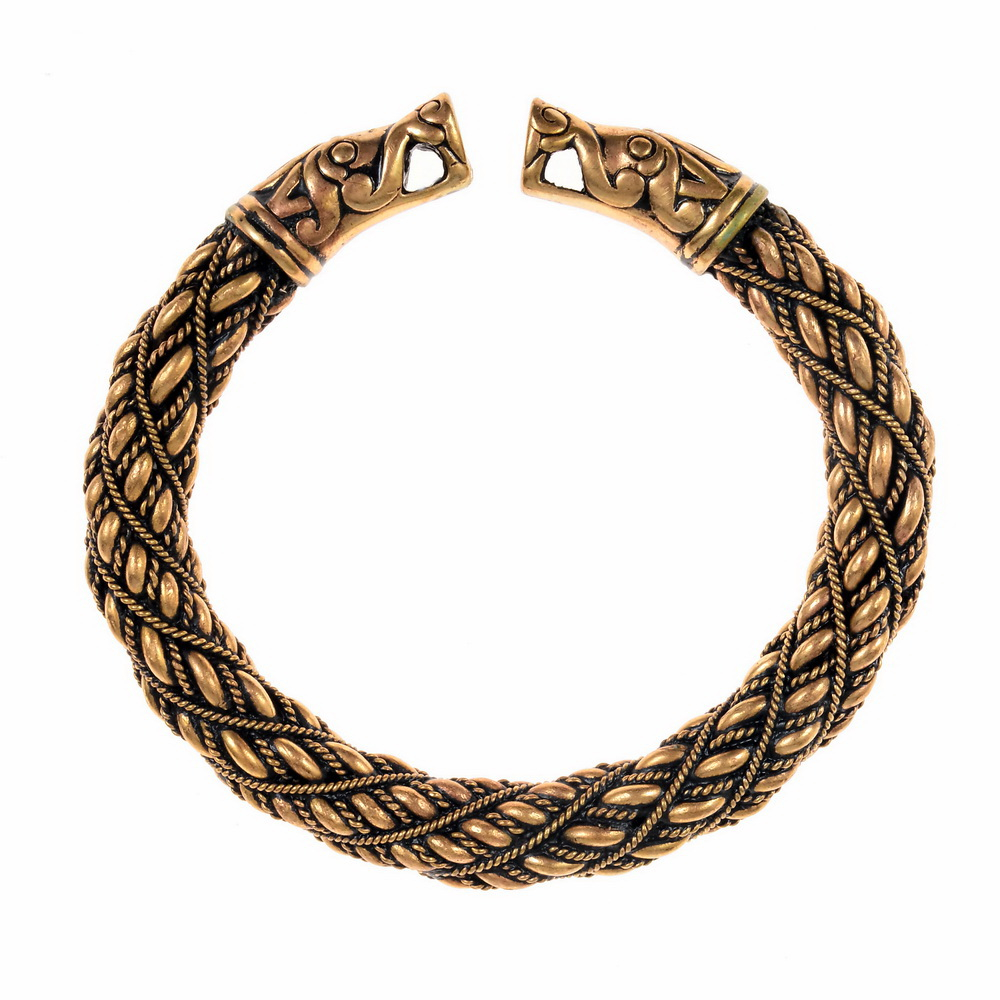 Viking bracelet from Lye - bronze