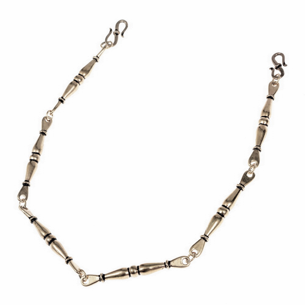 Wikinger-Fibelkette - Silber