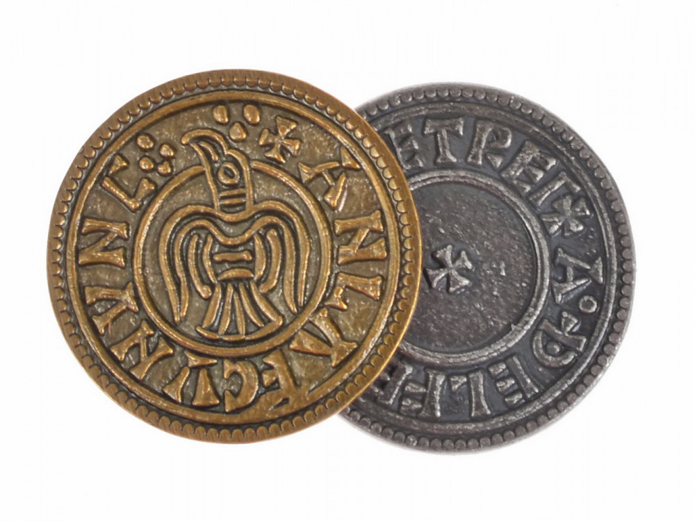 Viking coin replica - both sides