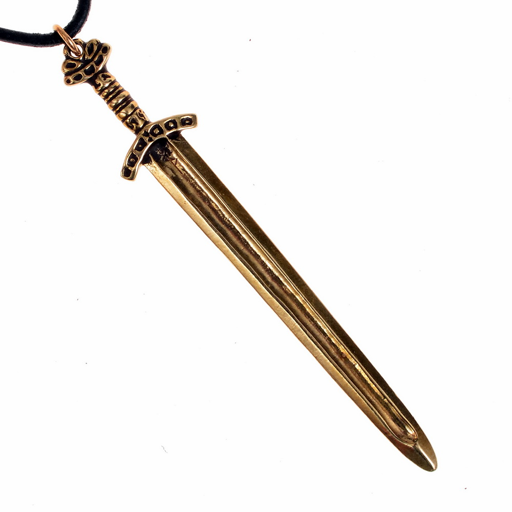 Wikingerschwert-Anhnger - Bronze