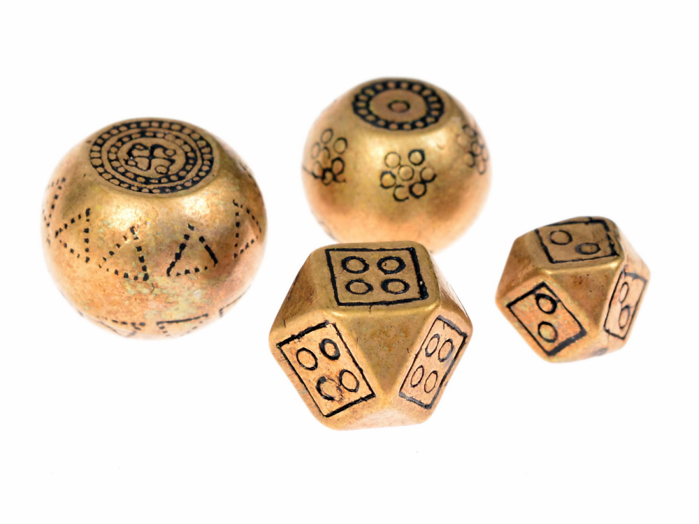 Wikinger Waage-Gewichte - Beispiele