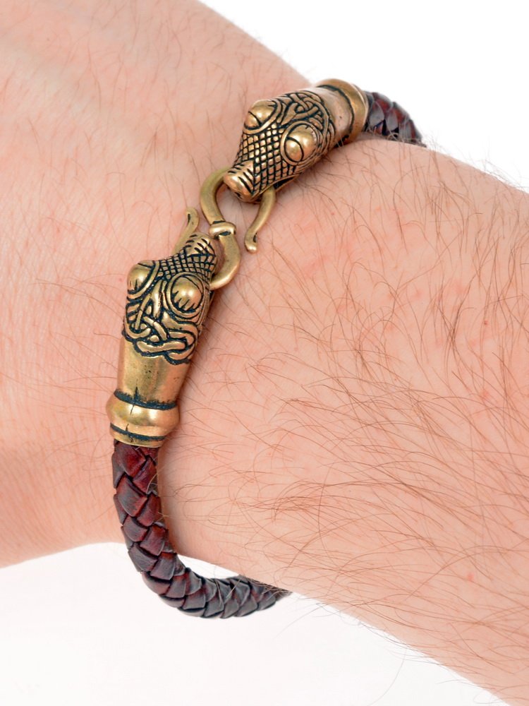 Wikingerarmband - am Arm