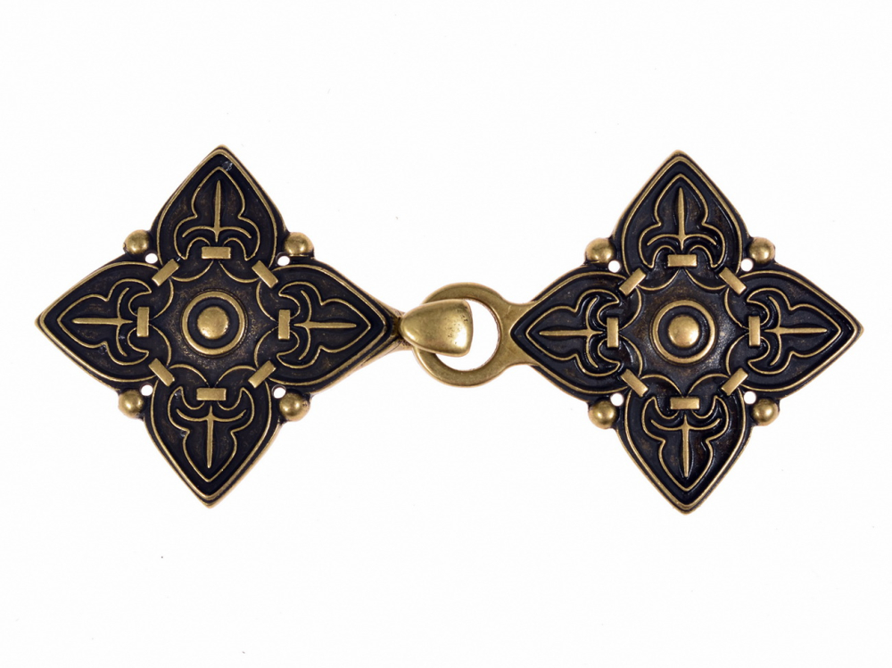 Kaftan-Schlie�e der Rus - bronze