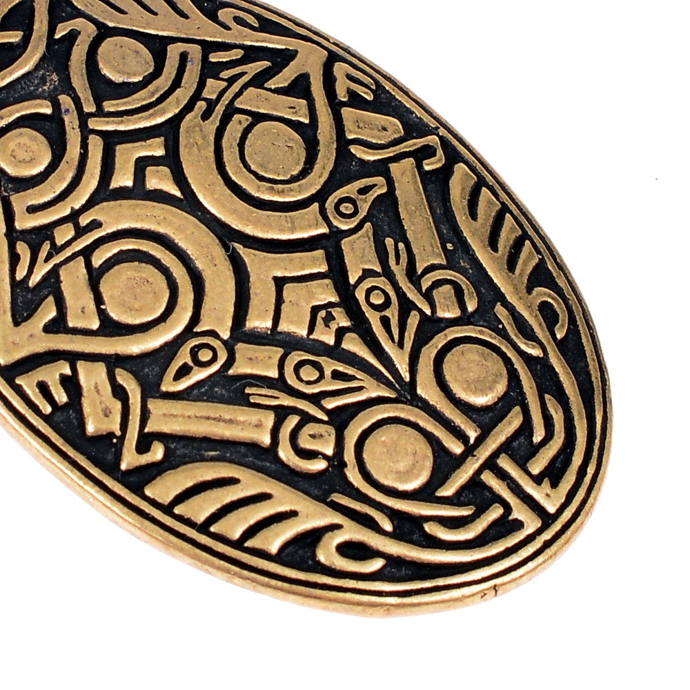 Wikinger-Medallion - Detail