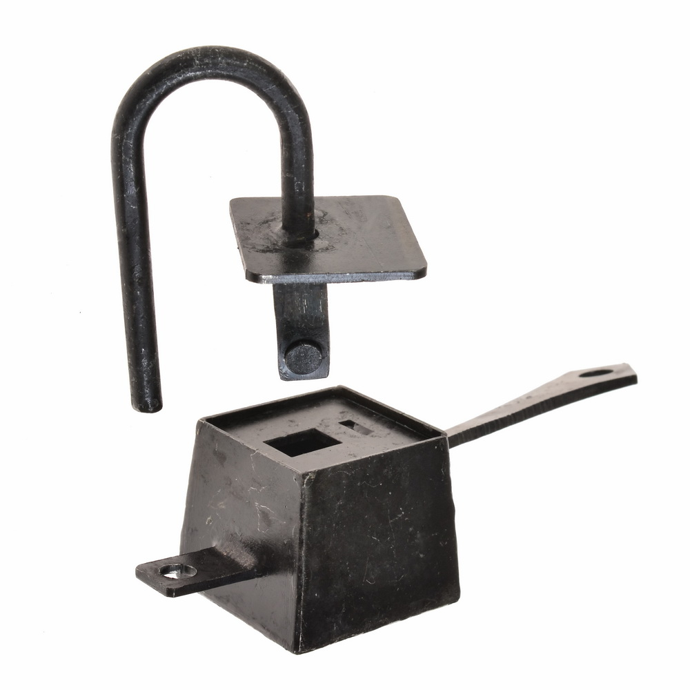 Padlock for a Viking chest - opened