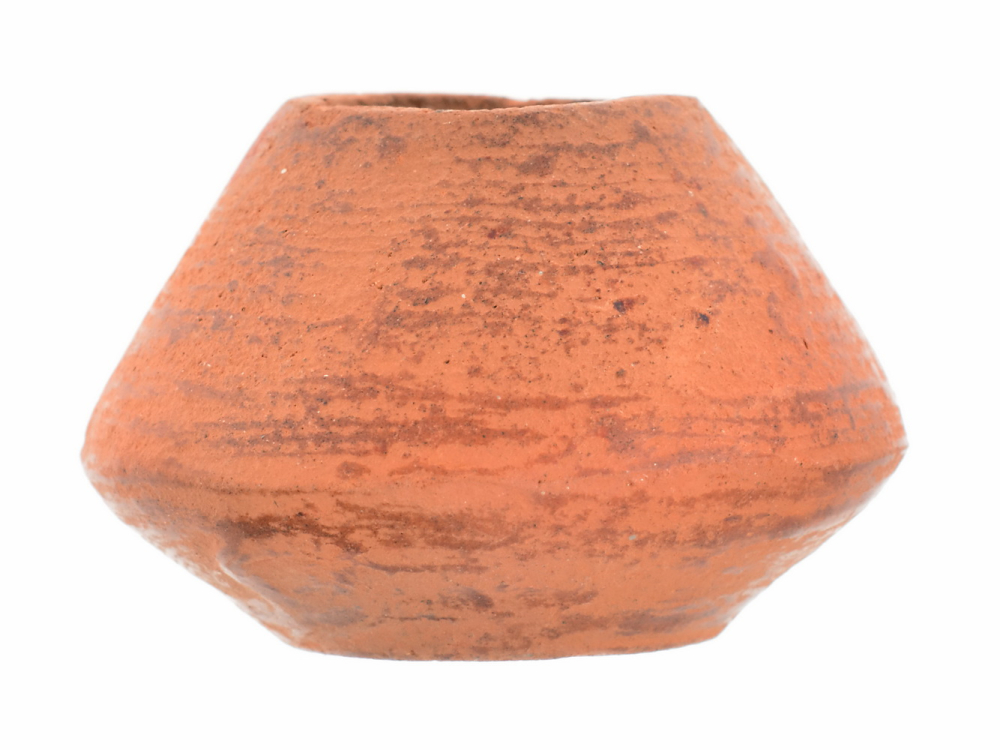 Medieval spinning whorl - sidewise