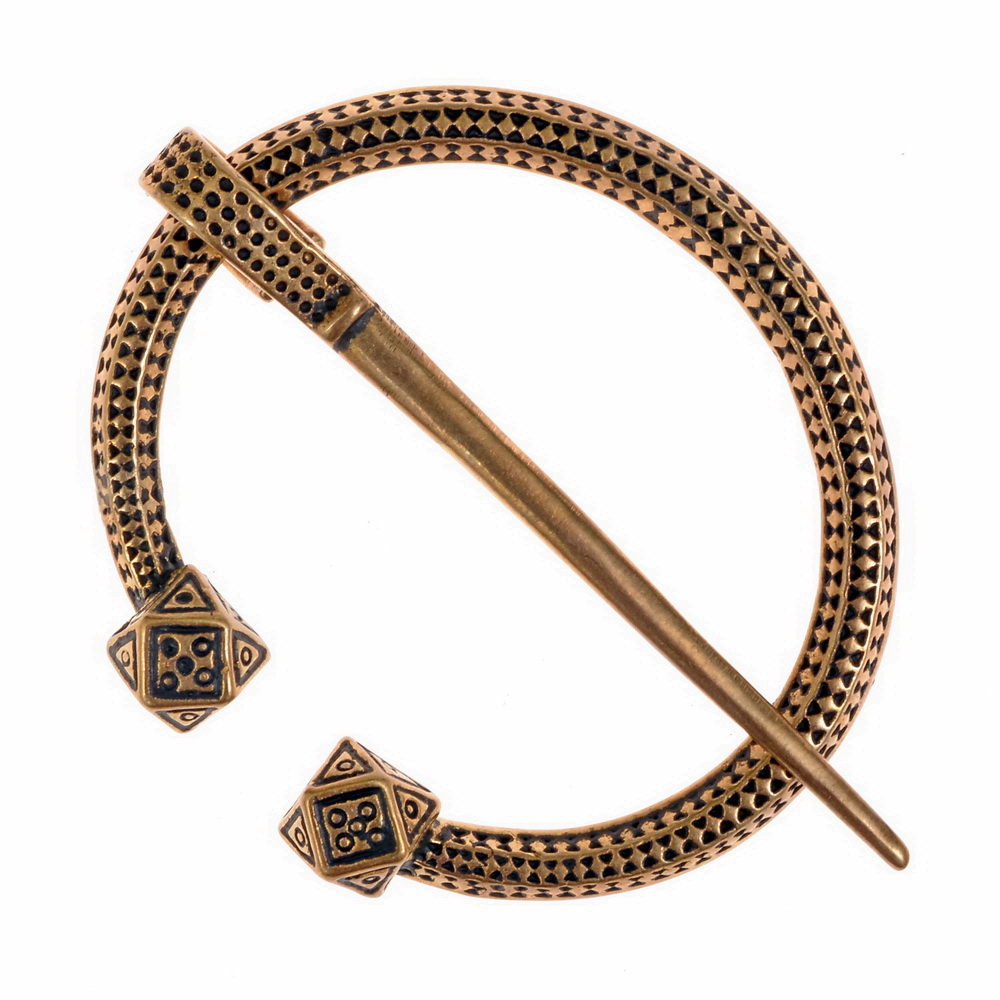 Viking ring brooch - bronze