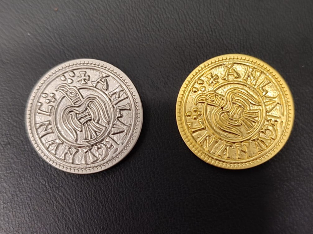 Viking coin replicas - front side