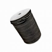 100 m Spool with round Leather Lace - 1 mm