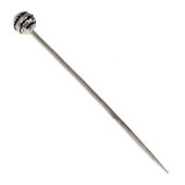 Simple ball-headed veil pin