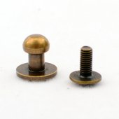 Dome Screw Stud Rivet - small / 5 pieces