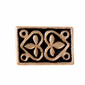 Avar belt stud with palmette motif - small