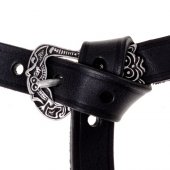 Viking Leather Belt "Birka" - 2 cm