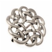 Brooch with Celtic knot-work