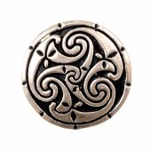 Small Celtic Brooch with Triskele Motif