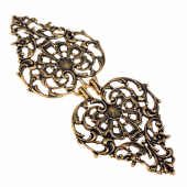 Renaissance Robe Clasp "Floral"