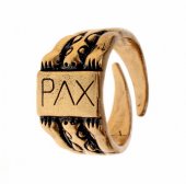 Mittelalterlicher Ring "PAX"