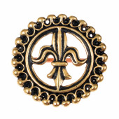 Medieval Brooch "Fleur-de-Lys"