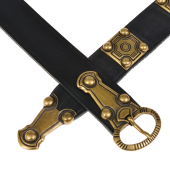 Alamannischer G�rtel - 4 cm Ende + Nieten