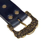 Viking Leather Belt "Gokstad" - 4 cm