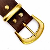 Classic Grain Leather Belt - 4 cm