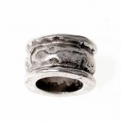 Haarperle "Ring" - 6 mm Loch