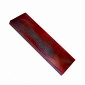 Hornquader - rot / 120 x 40 x 7 mm